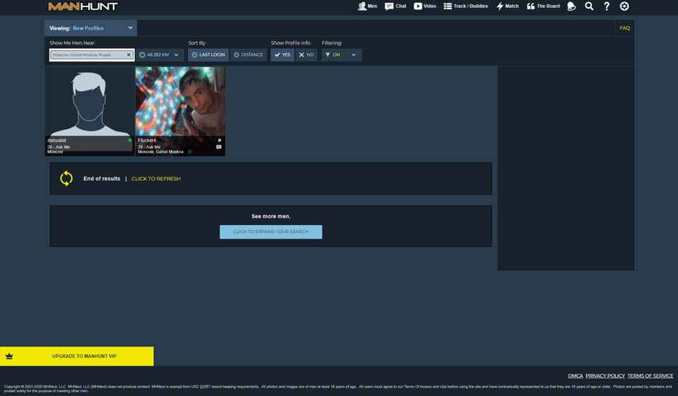 Iscriviti alla caccia all'uomo