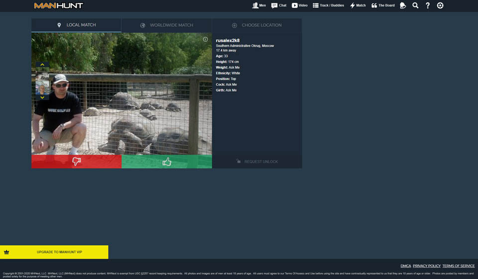 Caratteristiche della caccia all'uomo