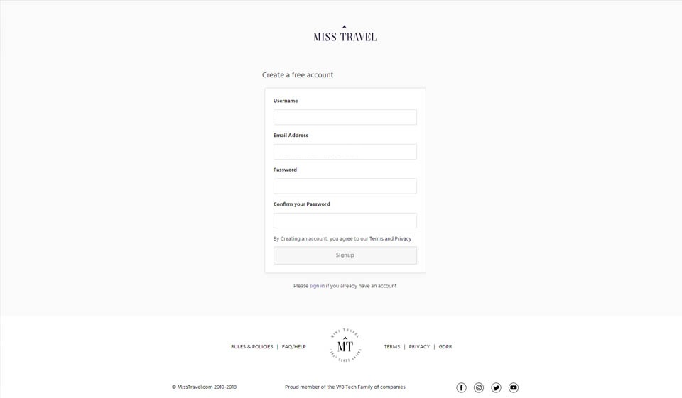Prezzo di iscrizione e metodi di pagamento