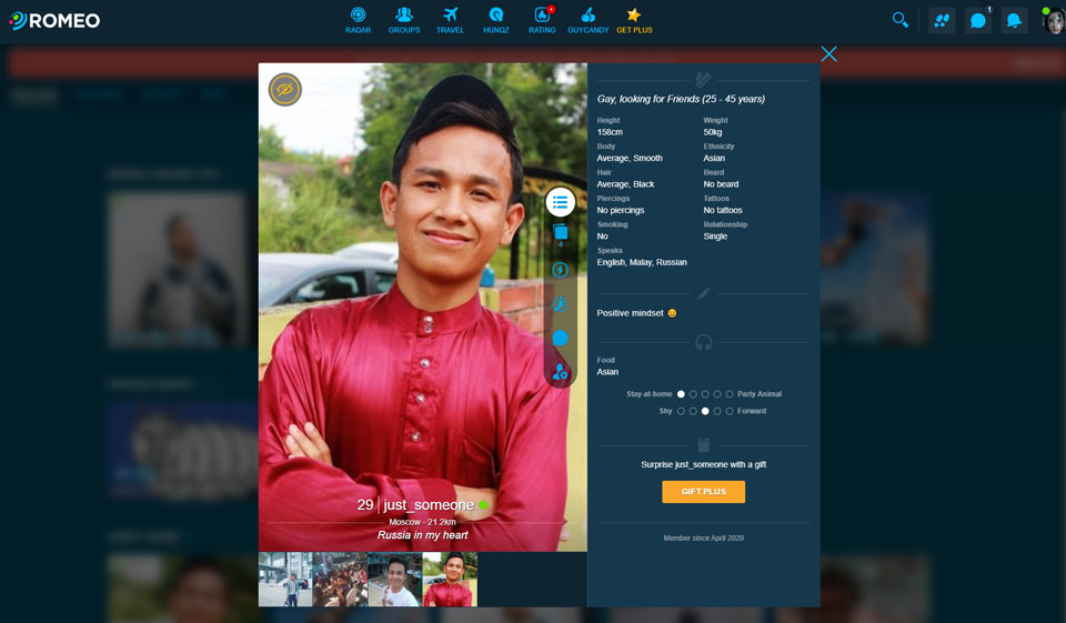 PlanetRomeo Work