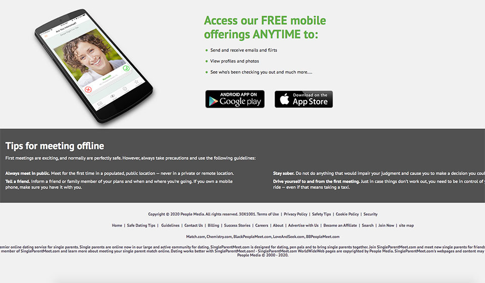 SingleParentMeet Work