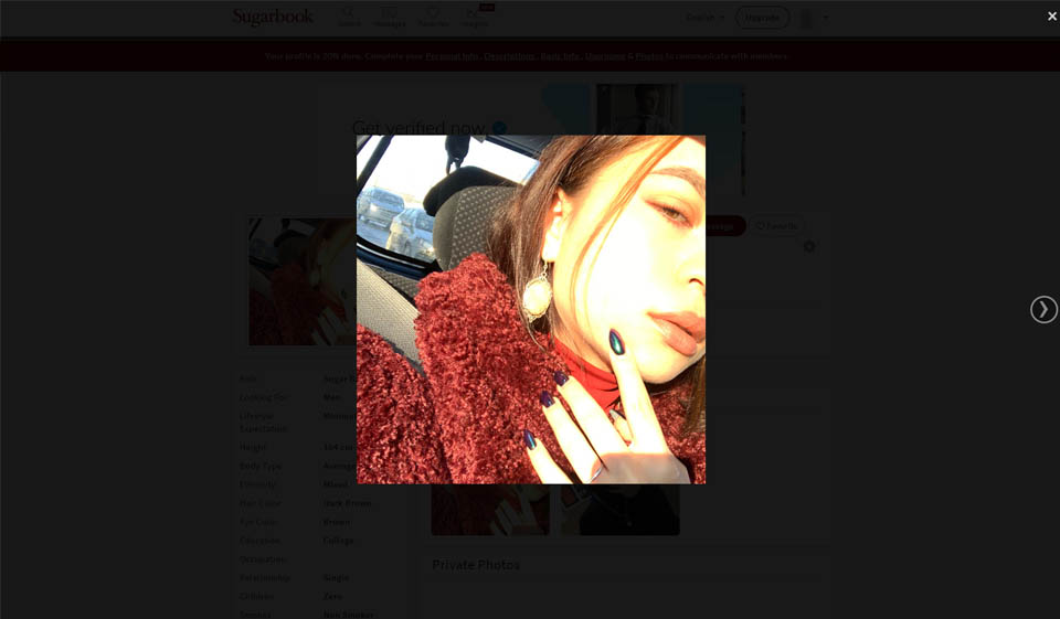 SugarBook Sign-up Process