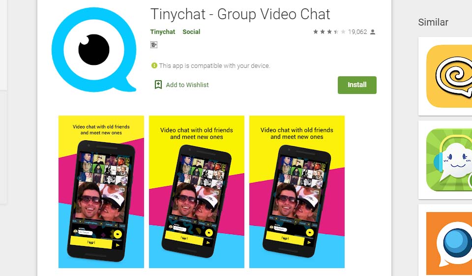 TinyChat Mobile Application
