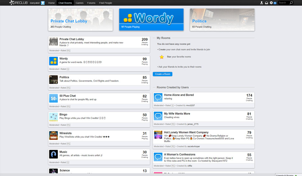 Wireclub Websites & Apps