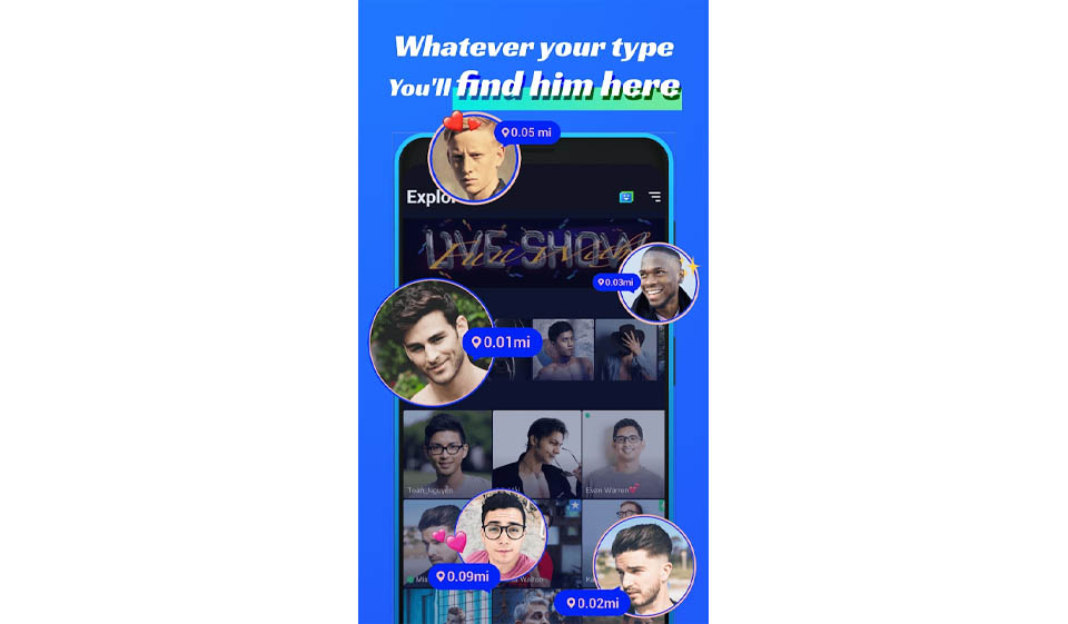 Blued Mobile Application