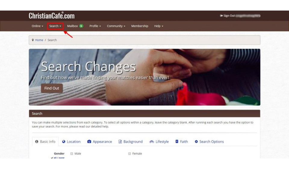 ChristianCafe.com – site for dating single Christians