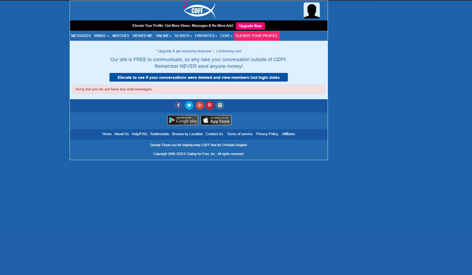 Christian Dating Signup Process