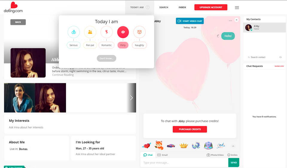 Dating.com Similar Website & Apps