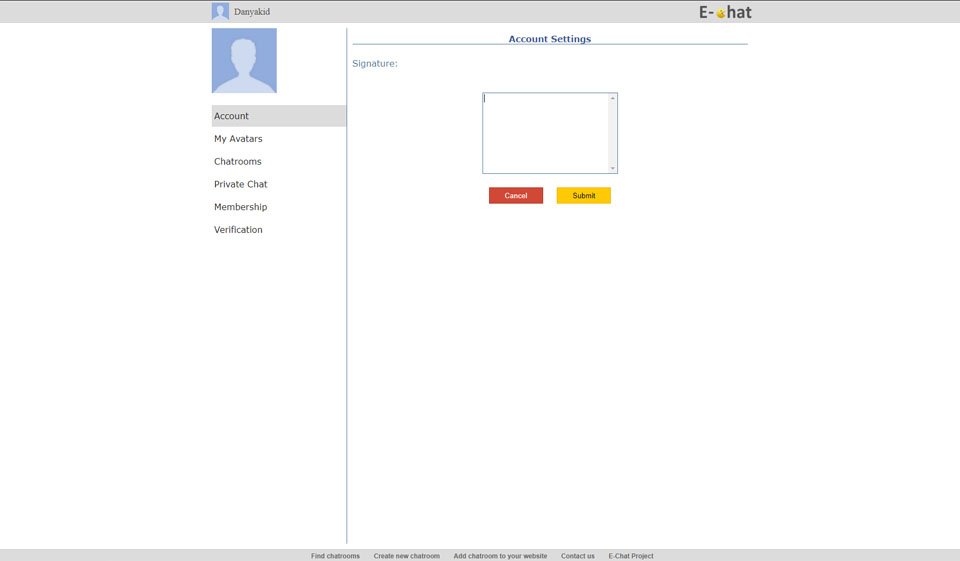 E-Chat Profiles Quality