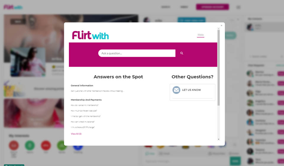 FlirtWith  Popular FAQs