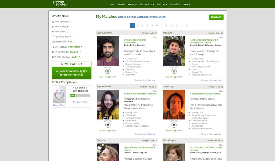 Green Membership Conclusion