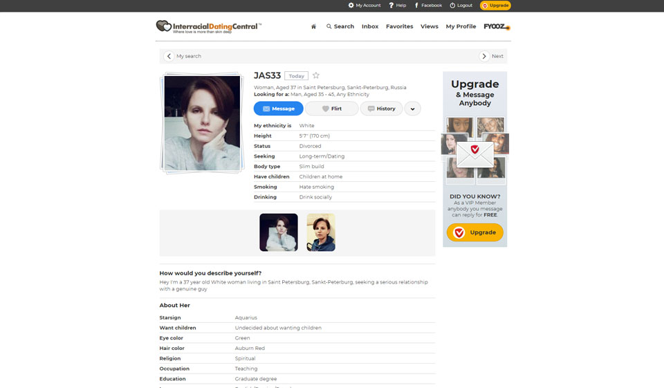 InterracialDatingCentral Lavoro