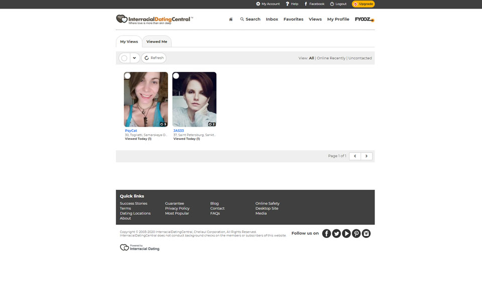 InterracialDatingCentral Prezzo e metodo di pagamento