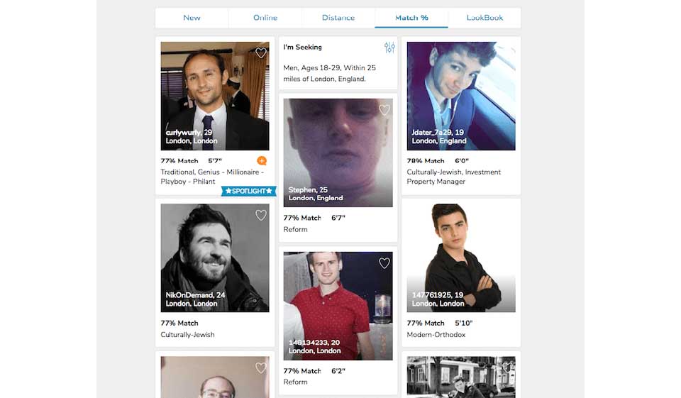 JDate Profiles Quality