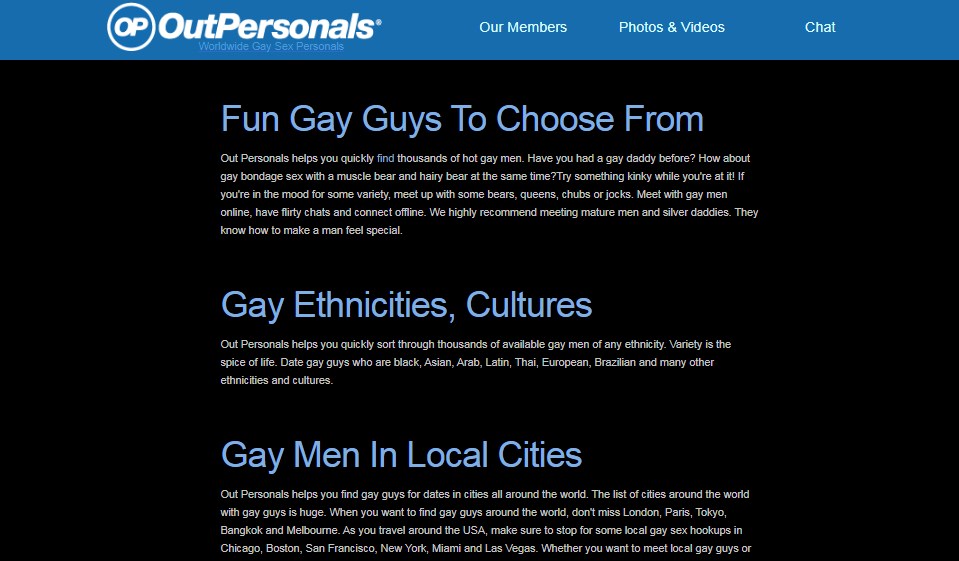 Outpersonals Review 2020 – Perfect or Scam?