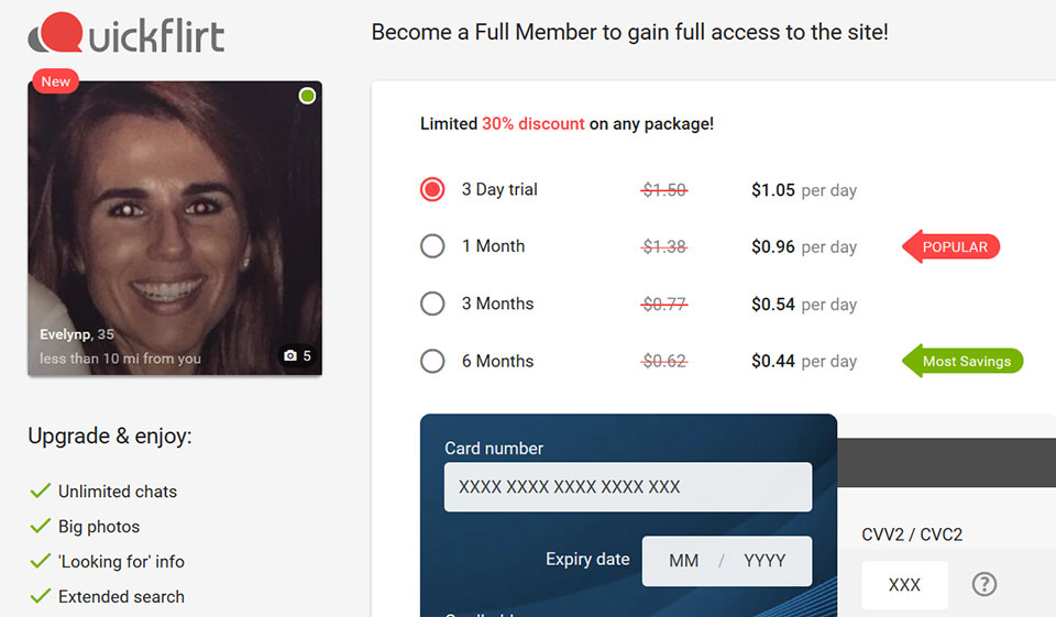 QuickFlirt Review 2020 — Perfect or Scam