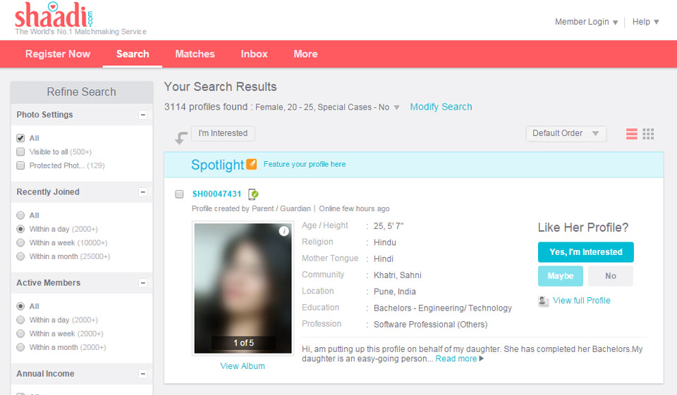 Shaadi Review 2020 – Perfect or Scam?