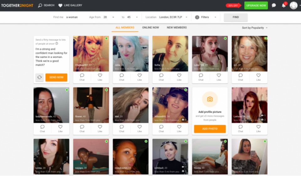 Together2Night Review 2020 – Perfect or Scam?