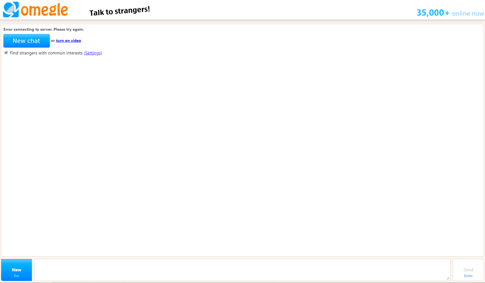 Omegle Features