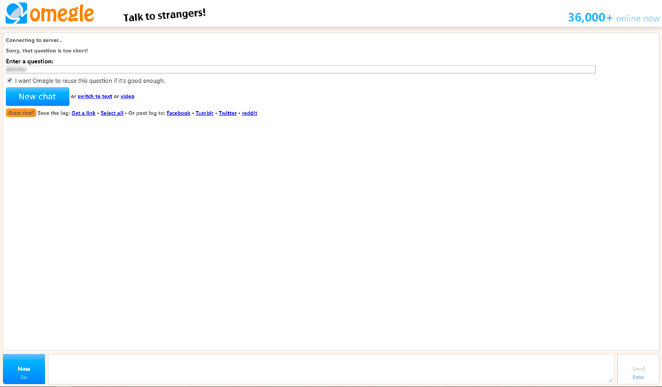 Omegle Membership Features