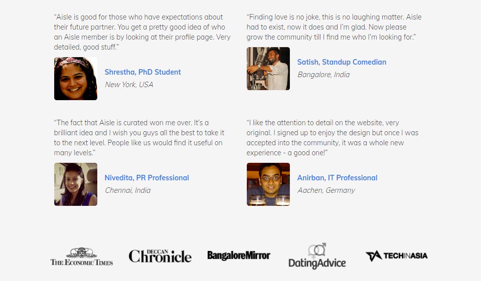 Aisle Design & Usability