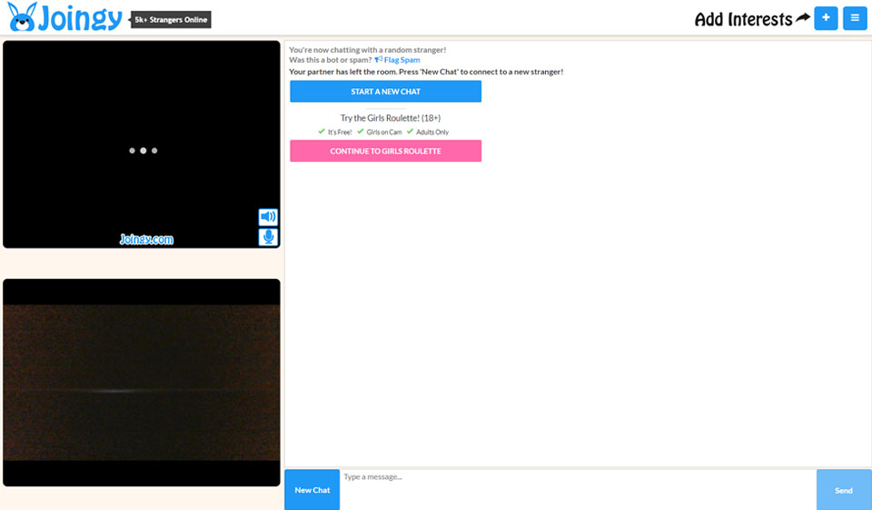 How to message someone on Joingy