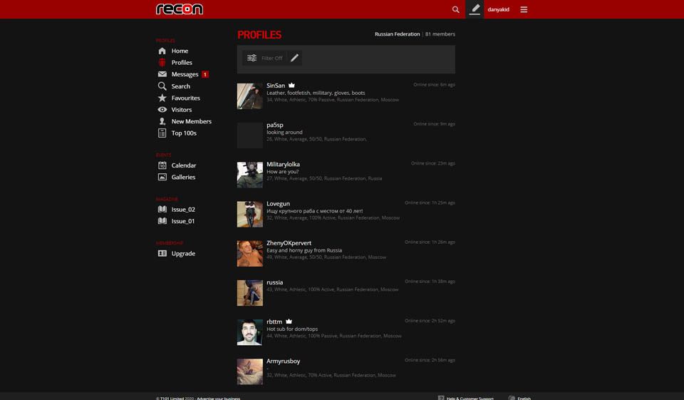 Users Profiles Quality