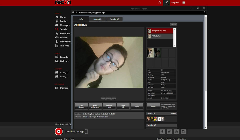 How to Message Someone on Recon