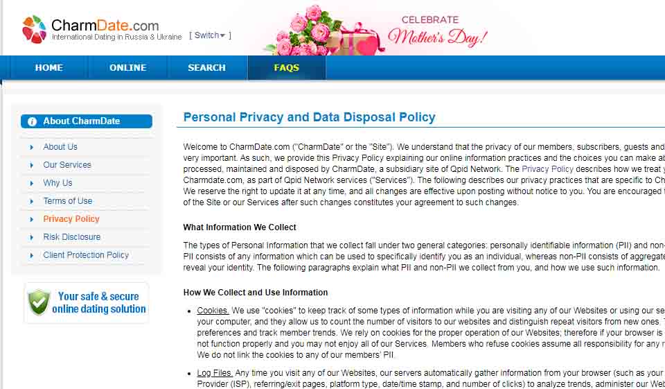 Is Charmdate Really Safe?