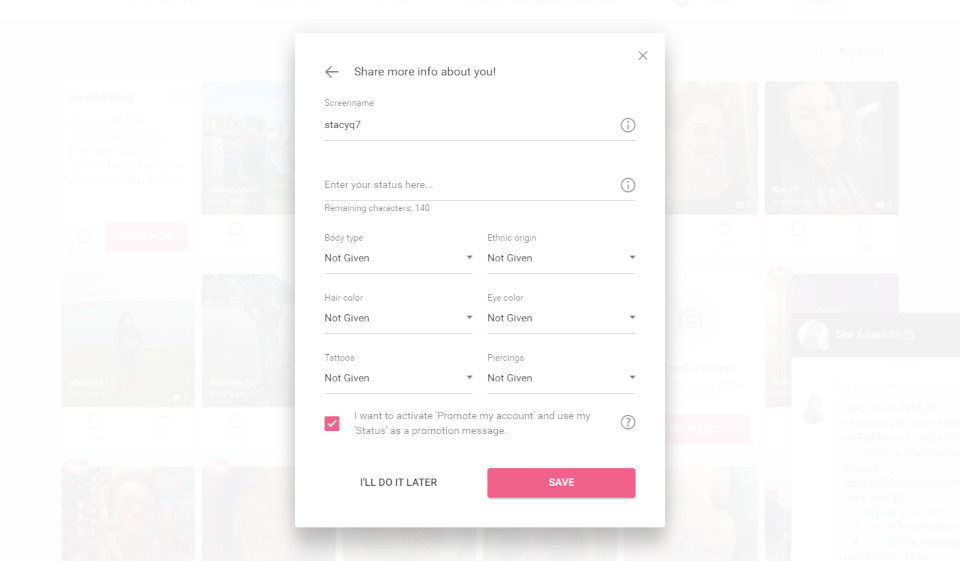 Expert’s Review of FatFlirt