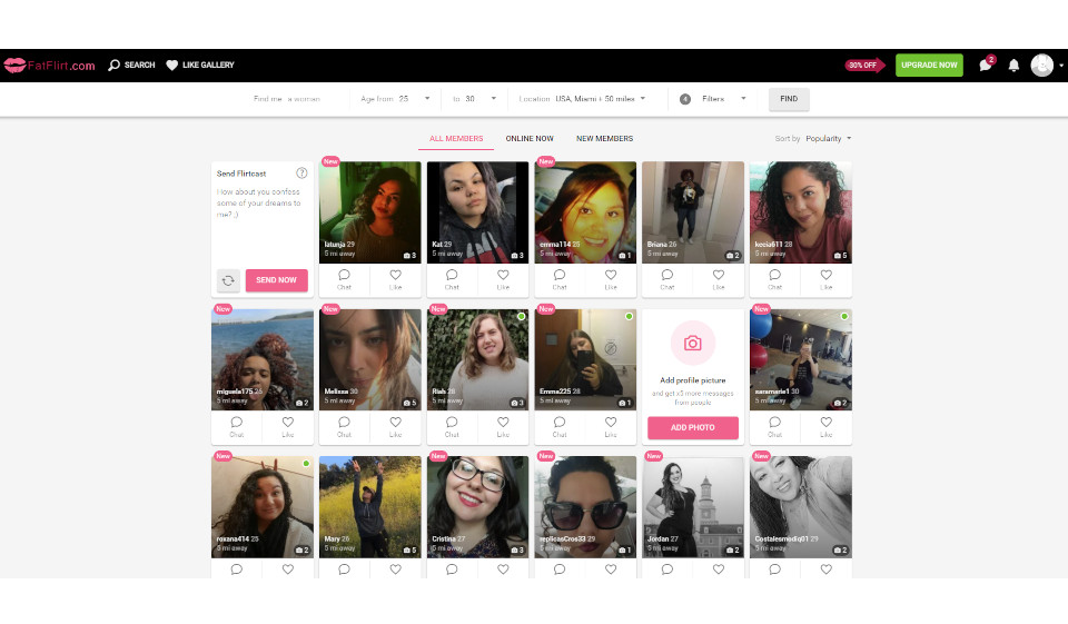 FatFlirt Alternatives and Similar Websites & Apps