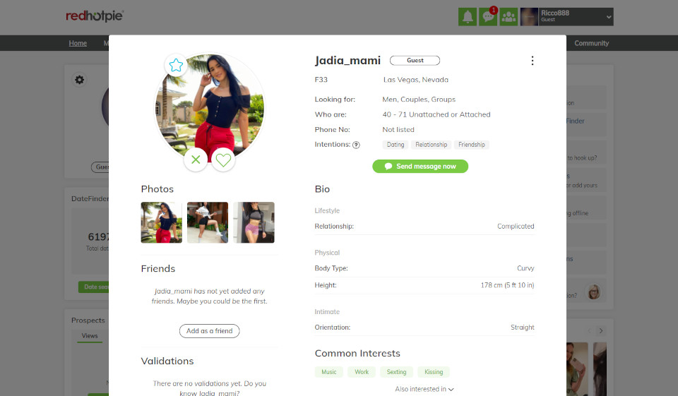 Users Profiles Quality